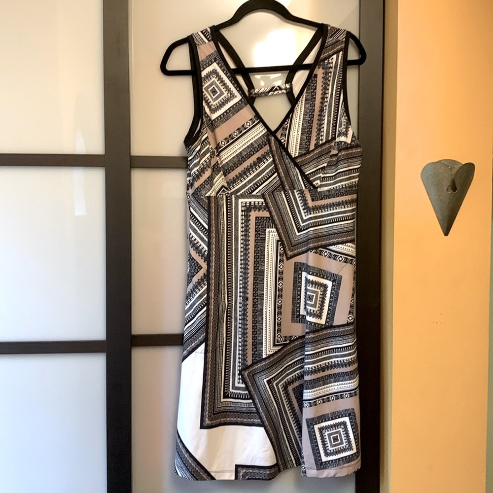 SOLD Lole sleeveless slip-on dress with cut-out back